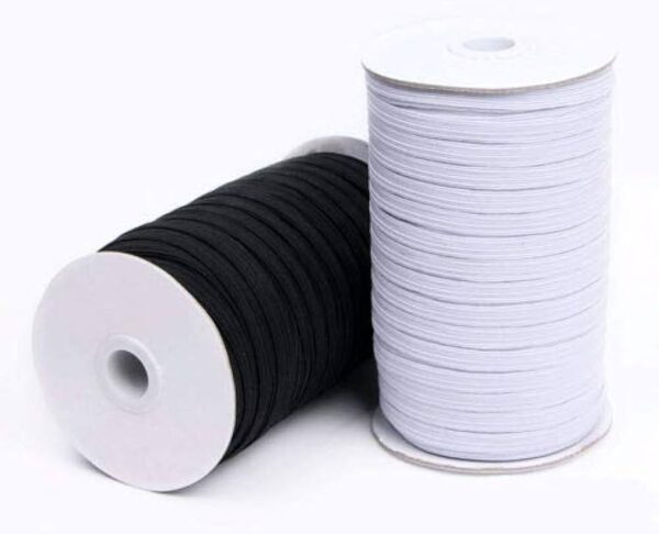 12mm Black Elastic – Raj